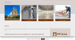 Desktop Screenshot of fetasa.es